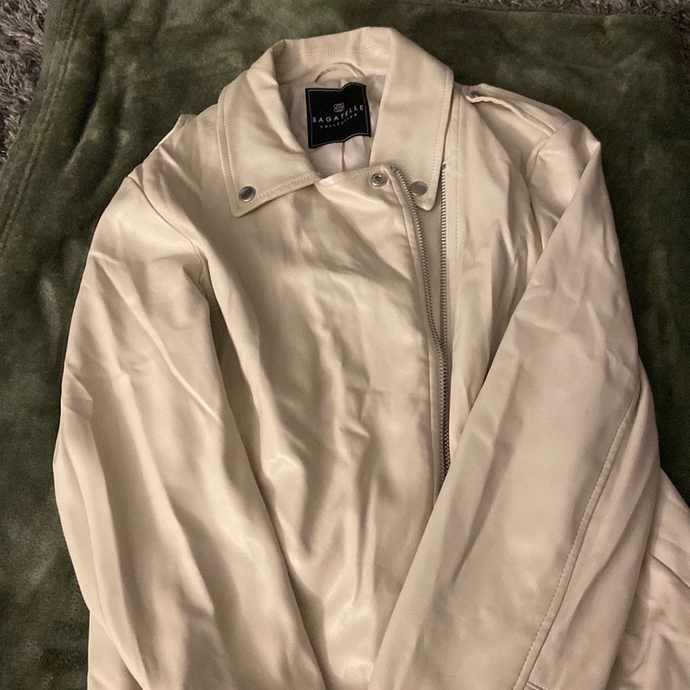 NWOT Womens Pleather Jacket